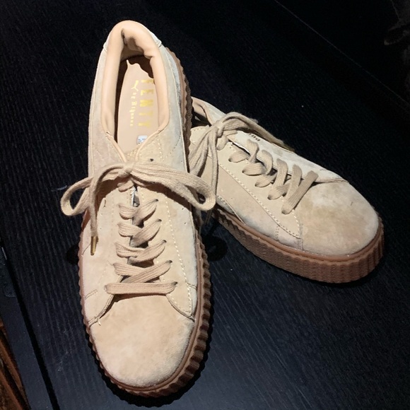 Fenty Puma Creepers Oatmeal Size 9.5 - Picture 5 of 6